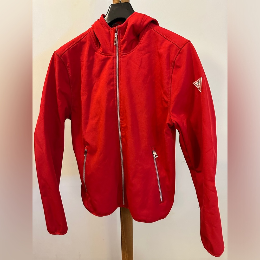 Guess Softshell Hooded Rain Jacket